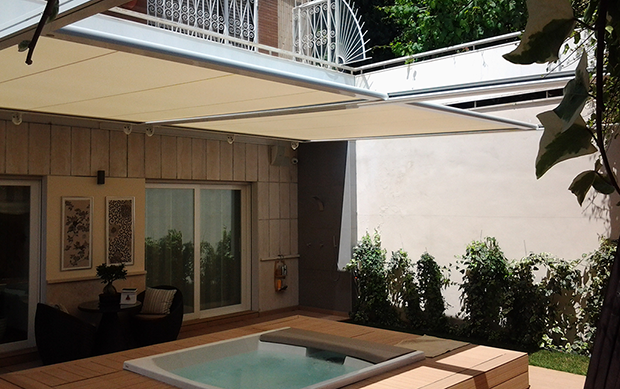 tenda da sole orizzontale